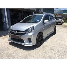 Perodua axia style, model ini mendapat aksesori tambahan menariknya, kereta axia style dilengkapi dengan pilihan warna cerah oren yang menarik. Perodua Axia Facelift Gear Up Sportivo Body Kits Skirting Shopee Malaysia