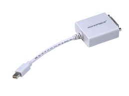 Mini Displayport 1 1 To Dvi Adapter White Monoprice Com Dvi Monoprice Computer Accessories