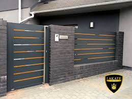 Alu Fence Premium Modern Design Steel Gate Design Fence Gate Design House Gate Design