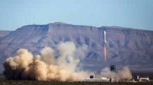 Billionaire jeff bezos and his new shepard rocket crew returned safely to earth after blasting off tuesday from the west texas desert. 93a5uzhql7hpom
