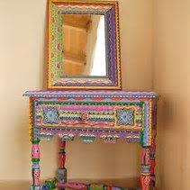 Mexican Furniture Diy Funky Painted Furniture Mexican Furniture Mexican Paintings