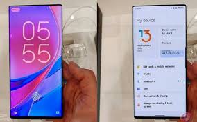 Xiaomi mi mix 4 is one of the best mobiles in the market. The Smartphone With A Camera Under The Screen Appears In Photo