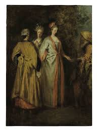 Philippe Mercier (Berlin 1689/91-1760 London) , The Happy Encounter