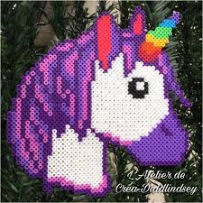 Perles Hama Midi La Tete De Licorne Emoji Pour Decorer Ma Haie Le Blog De Diddlindsey Perles Hama Tete De Licorne Hama