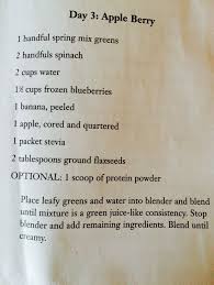 Day 3 Apple Berry Ingredients Smoothie Cleanse Recipes 10 Day Green Smoothie Green Smoothie Cleanse