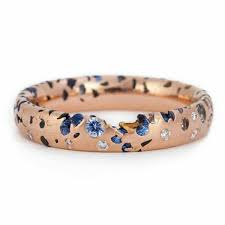 Polly Wales Ring Wedding Band To Go With A London Blue Topaz Enagagement Ring Maybe Anelli Di Fidanzamento Con Diamanti Gioielli Gioielli Personalizzati