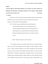 Akta syarikat 1965 (akta 125). Company Law Individual Assignment