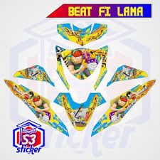 Gunakan animasi kartun png gratis ini untuk desain web, desain dtp, selebaran, proposal, proyek sekolah, poster, dan lainnya. Sticker Decal Motor Honda Beat Fi Lama Animasi Kartun Shopee Indonesia