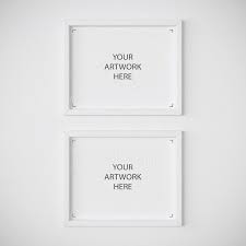 11x14 White Frame Mockup Set Of 2 Frame Mockups Etsy Frame Mockups Frame White Frame