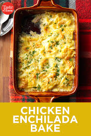 Chicken Enchilada Bake Recipe Chicken Enchilada Bake Boiled Chicken Recipes Enchilada Bake