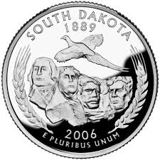 The price is determined based on where the coin was made and its condition. South Dakota State Quarter U S Mint