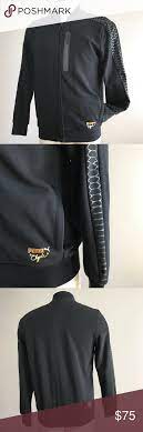 Puma Men S Dressed Clyde Black T7 Track Jacket Jackets Track Jackets Leather Jacket Men