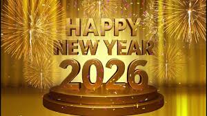 ✨ Happy New Year 2026 Wishes  | Golden ...