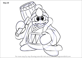 :)subscribe for more animatics, speedpaints, and shorts. Learn How To Draw King Dedede From Kirby Kirby Step By Step Drawing Tutorials