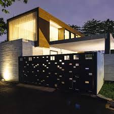Sudah Punya Desain Arsitektur Rumah Tapi Bingung Desain Pagar Apa Yang Cocok Temukan Inspirasi Pagar Rumah Minimal Rumah Minimalis Desain Eksterior Minimalis