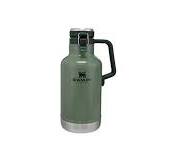 Stanley Classic Easy-Pour Growler 1,9 Liter / 64oz Hammertone Green –  Thermoisolierter Edelstahl Growler - Hält Bier kalt & frisch -  Auslaufsicher - ...