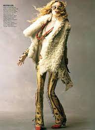 Roles Janis Lives Raquel Zimmerman By Craig Mcdean Fashion Rocks Vanity Fair September 2007 Fashion Boho Style