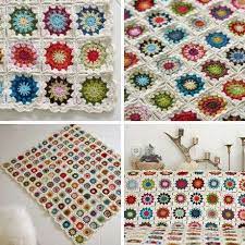 patchwork orgu battaniye koltuk ortusu yatak ortusu crochet blanket easy crochet blanket crochet blanket pattern easy