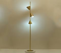 4.5 out of 5 stars. Brass 3 Lights Floor Lamp For Living Room
