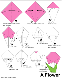 Tutorial for stem holder & flowers. Origami Flower Origami Patterns Origami Easy Origami Flowers