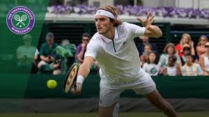 The seventh seed is another of the shock exits from the first day of wimbledon. Stefanos Tsitsipas Hits Amazing Diving Volley Wimbledon 2018 Youtube