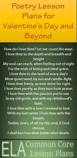 Awesome More Love Poems With Poetry Lesson Plans Poetry Lesson Plans Poetry Lessons Lesson Plans