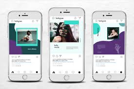 Download Instagram Banner Fashion In Social Media Templates On Yellow Images Creative Store PSD Mockup Templates