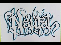Halo semua kali ini saya akan membuat gambar seni grafiti nama kiki menggambar itu mudah dan menyenangkan, ayo belajar. Grafiti Nama Naufal Terbaru Abjad Alpabet Huruf Asampaiz Dikertas Youtube