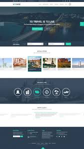 Free Travel Website Template Fribly Travel Website Design Travel Website Templates Web Design Tips