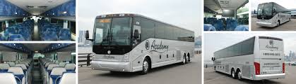 academy bus fleet 54 seater bus hire van hool coach