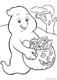 Print 1 page or print as many as you need. Halloween Ghost Coloring Pages Coloring4free Coloring4free Com