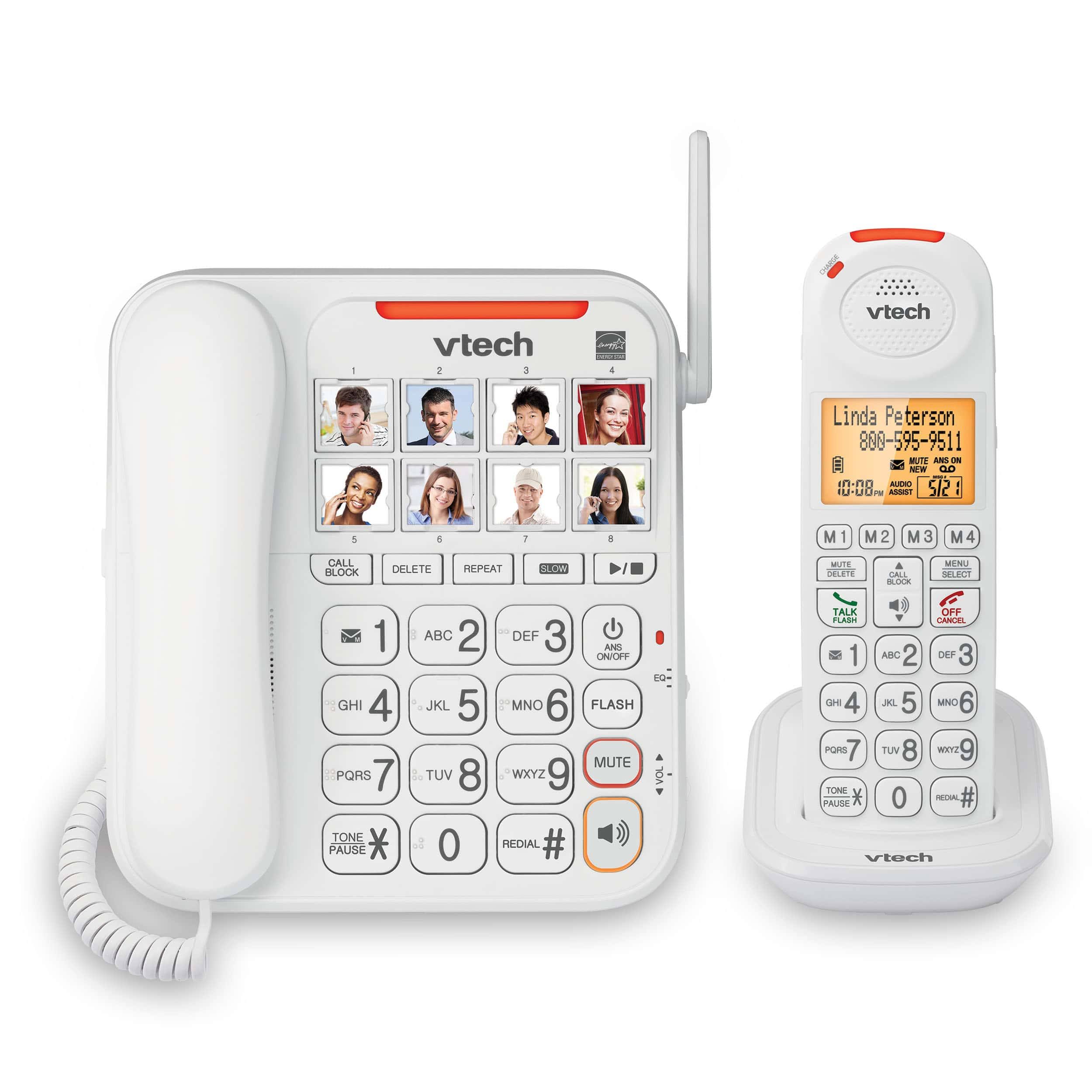 Vtech Careline Amplified Corded/Cordless Phone