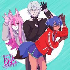Pin By Cindy Maulina On 00000000michiru Kagemori And Shirou Ogami Bna In 2020 Anime Furry Anime Characters Anime Animals