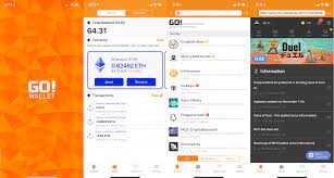 Go Wallet Ethereum Wallet Dapp You Can Earn Crypto Free Ethereum Wallet Blockchain Wallet Wallet