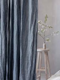 Well suited for most rooms, the tailored rod pocket curtain combines practicality and great looks. Blue Jeans Linen Curtain Panel Denim Melange Linen Curtains Soft And Relaxed Linen Curtain Drop In Blue And Other Linen Curtains Panel Curtains Linen Curtain Panels