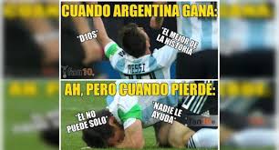 Tu web para ver, votar y compartir memes en español. Argentina Vs Brasil Memes Mejores Reacciones Via Facebook De Triunfo Albiceleste En Regreso De Lionel Messi Por Amistoso Fotos Futbol Internacional Depor