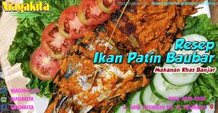 Buang kulit pinggir roti tawar dan haluskan atau blender. Resep Ikan Patin Baubar Makanan Khas Banjar Niagakita