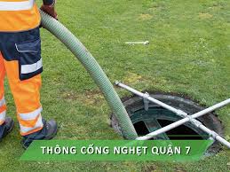 Thông Cống Nghẹt Quận 7 Bảo Hành 2 Năm - Triệt Để 100%