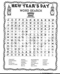 Working with a pencil and paper is one of the most satisfying ways to solve puzzles. Word Search Puzzles New Year S Day Free By Joyful Music Tpt