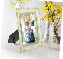 STOBAZA Resin Picture Frame Vintage Photo Display Für Tisch ...