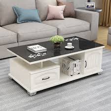 The coffee table works great for storing some decorations, books, your tv remote and drinks. Simple Melamine Wooden Panel Pvc Door And Drawer Coffee End Table Buy Drawer Coffee Table Melamine Wooden Panel End Table Door Drawer Coffee Table Product On Alibaba Com