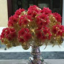 Antigonon, nama genusnya, mempunyai mahkota bunga yang mungil. Reka Bentuk Asas Bagi Bunga Telur