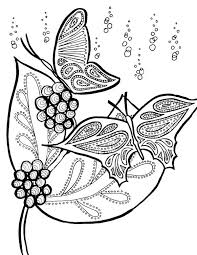 These coloring pages depict the butterflies in various shapes and sizes; Butterflies Coloring Pages Free Printables For Adults Moms And Crafters