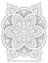 We may earn commission on some of the items you choose to buy. Abstract Mandala Coloring Page For Adults Free Coloring Page Lee Towle Designs Digital Illustrator Graphic Designer And Web Designer
