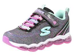 Skechers Little Girl S S Lights Glimmer Lights Light Up Sneakers Shoes