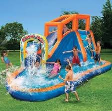 Inflatable Water Slides Pool Toy Back Yard Waterslide Party Supplies Accessory Commercial Water Slides Banzai Water Slide Water Slides