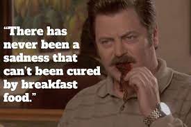 I have an uncle who does yoga. 38 Of The Funniest Ron Swanson Quotes That Made Parks And Recreation Unmissable