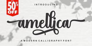 The unique chunky loops connect each. Download Amellica Script Fonts Family From Supotype Studio