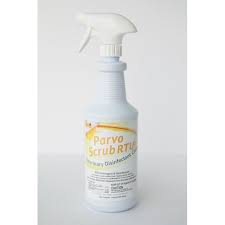 1 x 1 litre squeeze & pour, product code: Parvoscrub Vet Kennel Cleaner Disinfectant Kills Parvo Ready To Use Spray 1 Quart Walmart Com Walmart Com