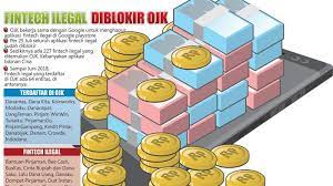 Jun 30, 2021 · sebanyak 3.193 kegiatan pinjol dan investasi ilegal telah diblokir ojk. Daftar 125 Fintech Ilegal Pinjaman Online Yang Tak Memiliki Ijin Ojk Halaman All Tribun Jabar